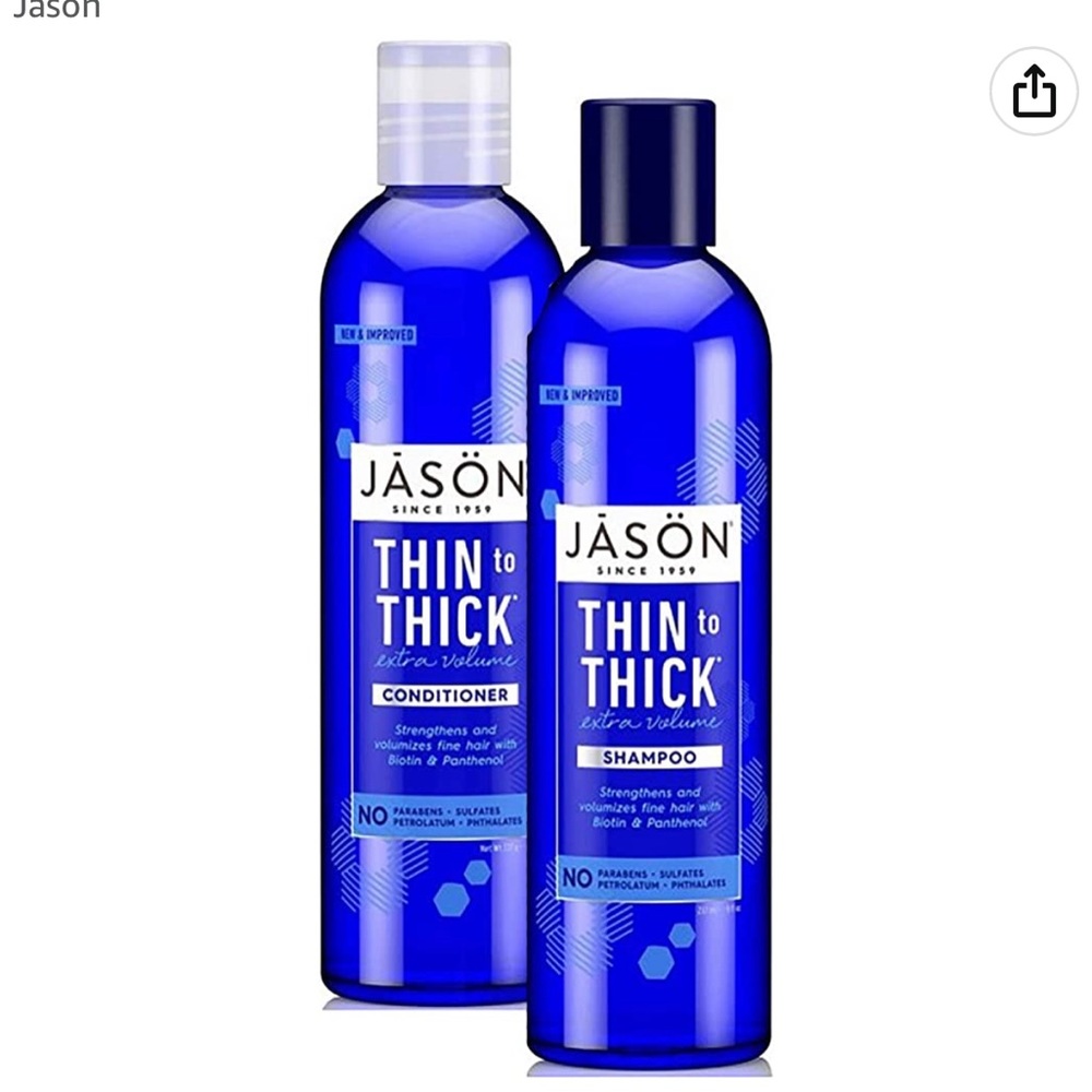 Jason Thin To Thick Extra Volume Shampoo and Conditioner Set by Jason
